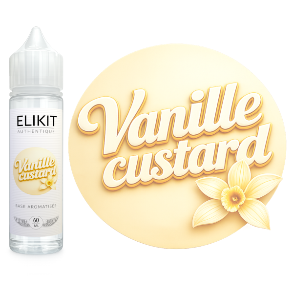 Vanille custard - E-liquide 60 ml